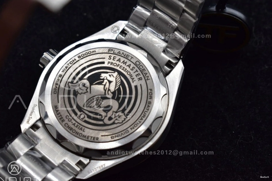 TF 1:1 Ceramic Ultra Deep SS Orange Bracelet Best Dial SS Seamaster 6000M Bezel Edition A on Gray UrbanStyle 1074 0710